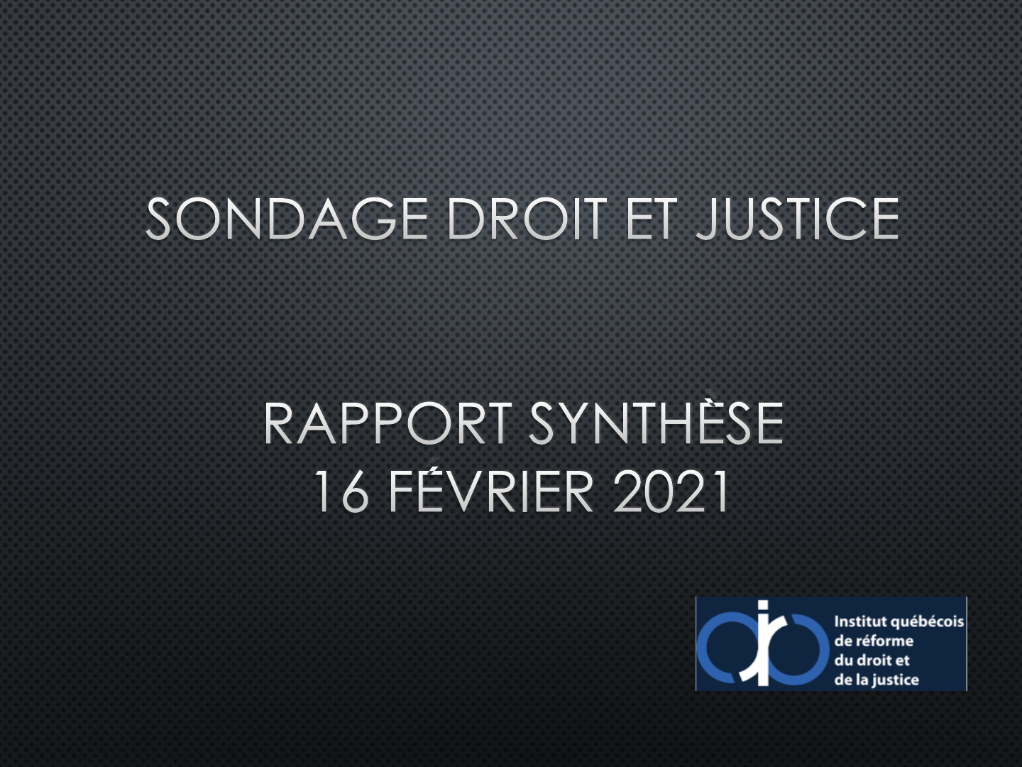 Rapport Forum citoyen